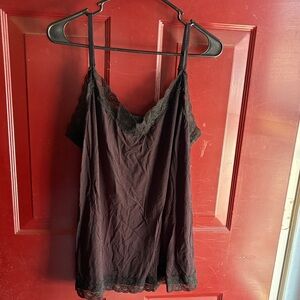 Black lace lane Bryant cami